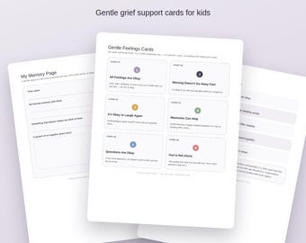 It's Okay to Miss Them- Grief & Loss Support Kit