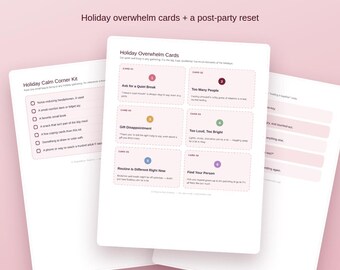 Merry & Manageable, Holiday Overwhelm Kit