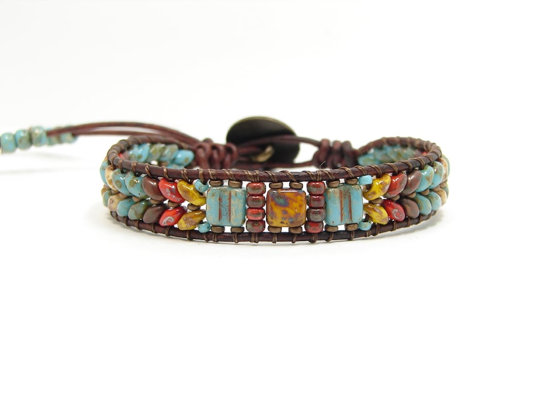 SOUTHWEST DREAMS PLAZA FLAT ROPE BANGLE BRACELET main image 1