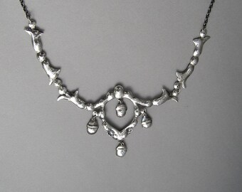 Sterling Silver Acorn Necklace