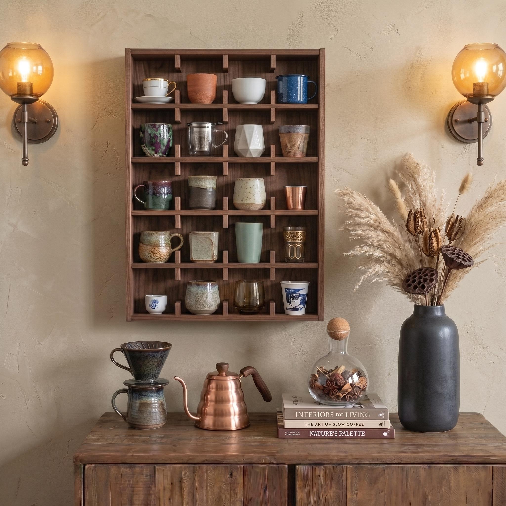 Cup display cabinet - Etsy 日本