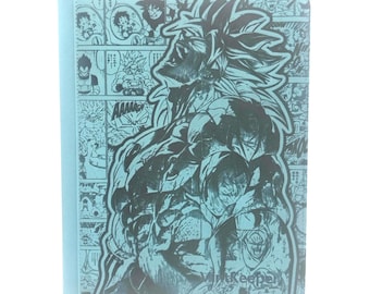 MintKeeper Broly Dragon Ball Custom Laser Engraved Binder 9 Pocket Goku Vegeta