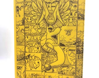 Vault X Mega Dragonite Custom Laser Engraved Binder 9 Pocket Pokemon Ascended Heroes