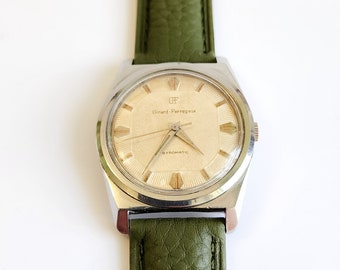 Near mint, Serviced, retro wristwatch 17 jewels, Girard- Perregaux automatic, 1960's