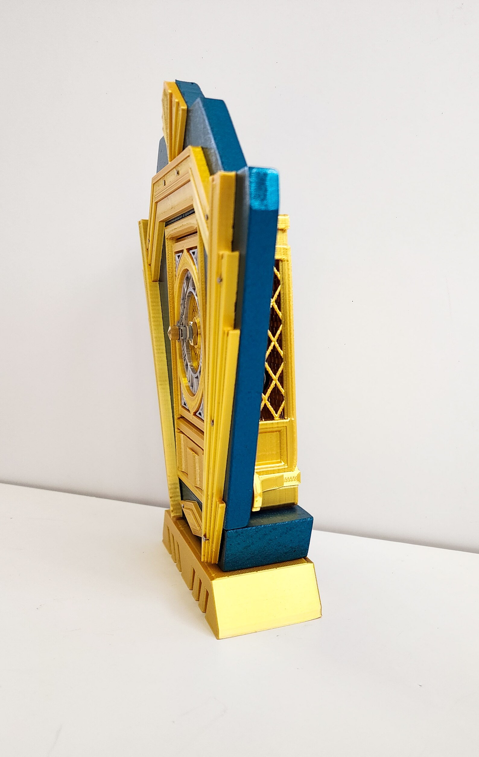 Novelty Clock, Modular, DIY Kit, Collectible. Model Art Deco (gold) - Etsy