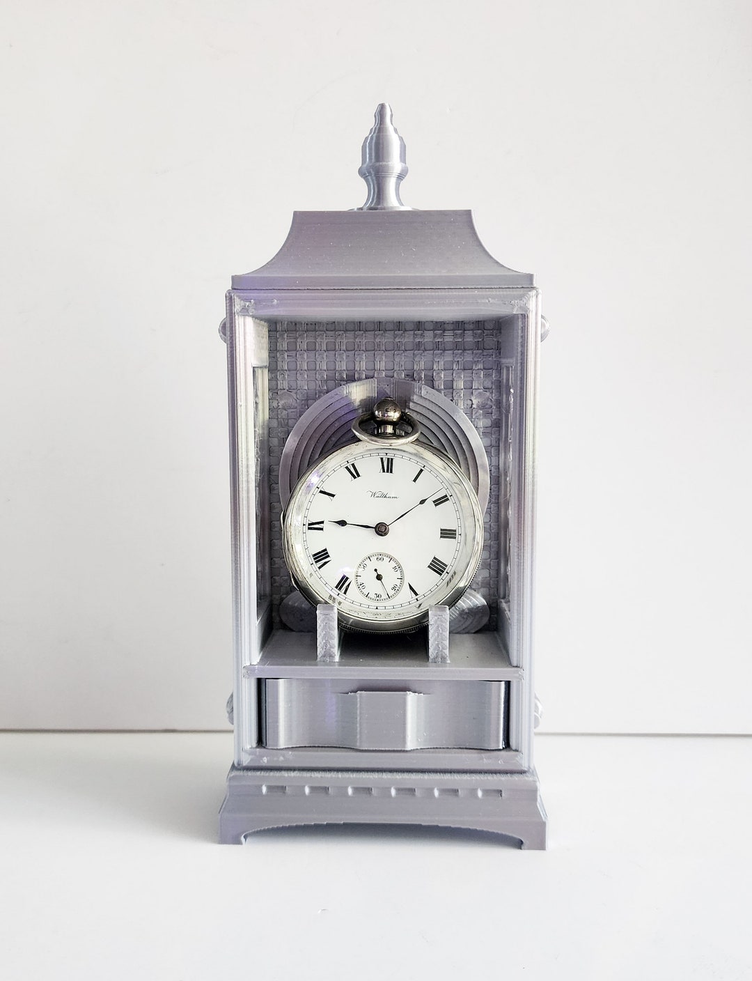 アンティーク、整備済み、ウォルサム 7 石キー巻き懐中時計