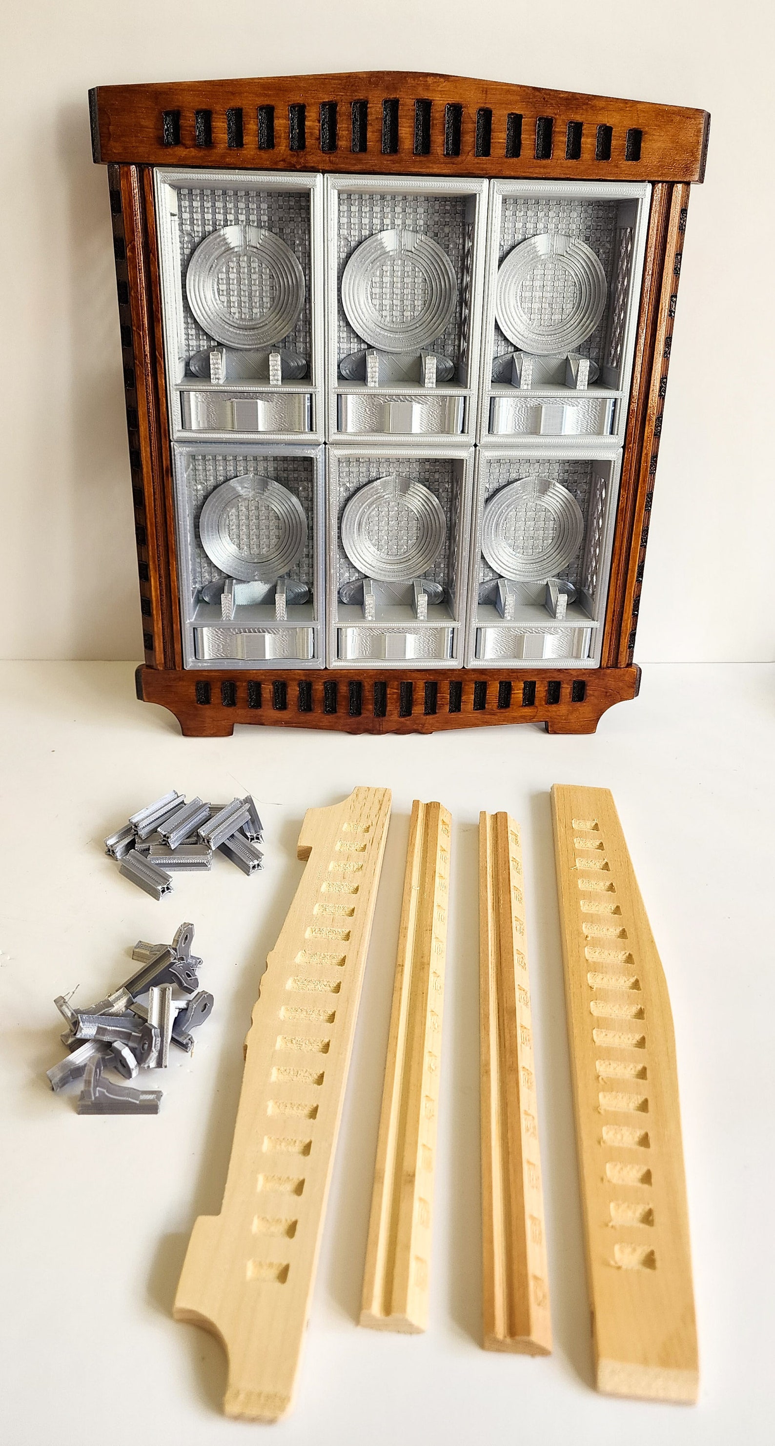 Pocket Watch Display Case, Modular, DIY Kit, Collectible. Model Display