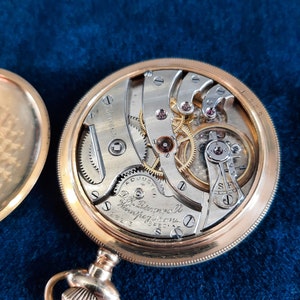 Antique, Serviced, Agassiz Private label "D.R. Dingwall" pocket watch. 1890-1900