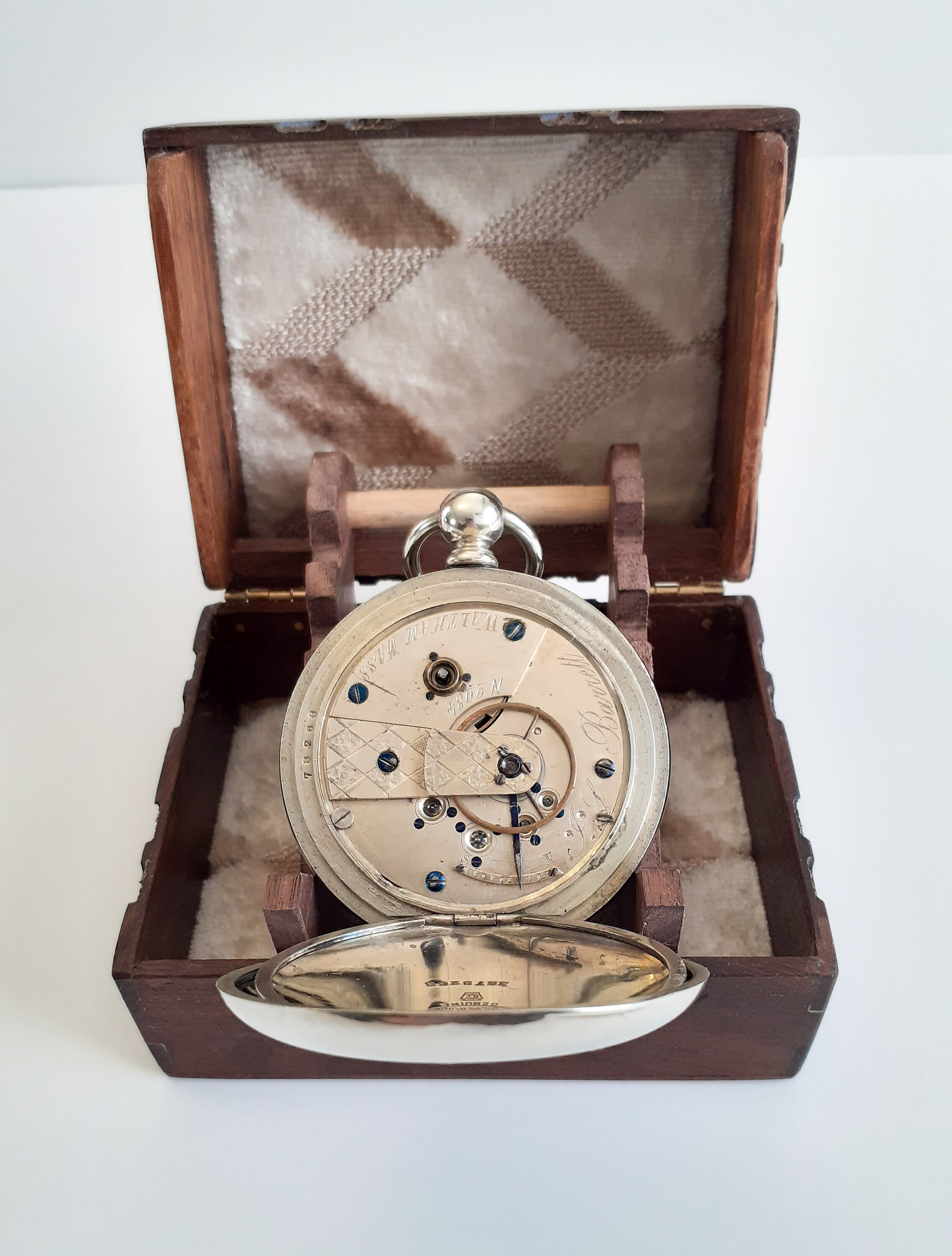 1857 waltham pocket watch value sales
