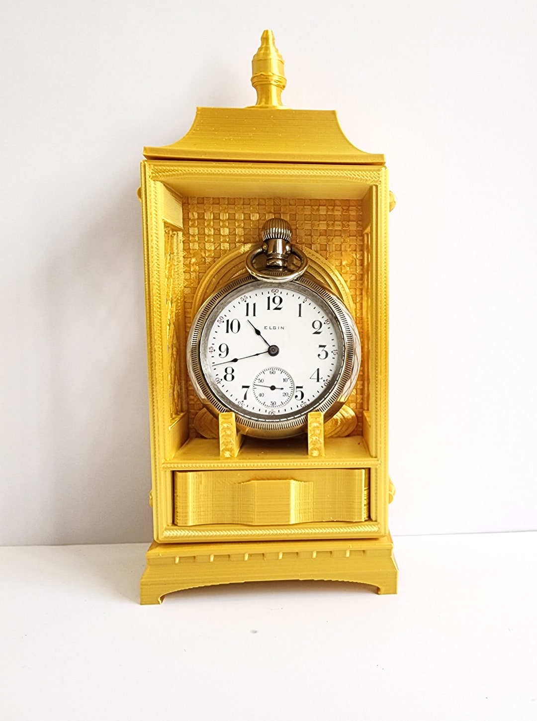 Pocket Watch Display Case, Modular, DIY Kit, Collectible. Model