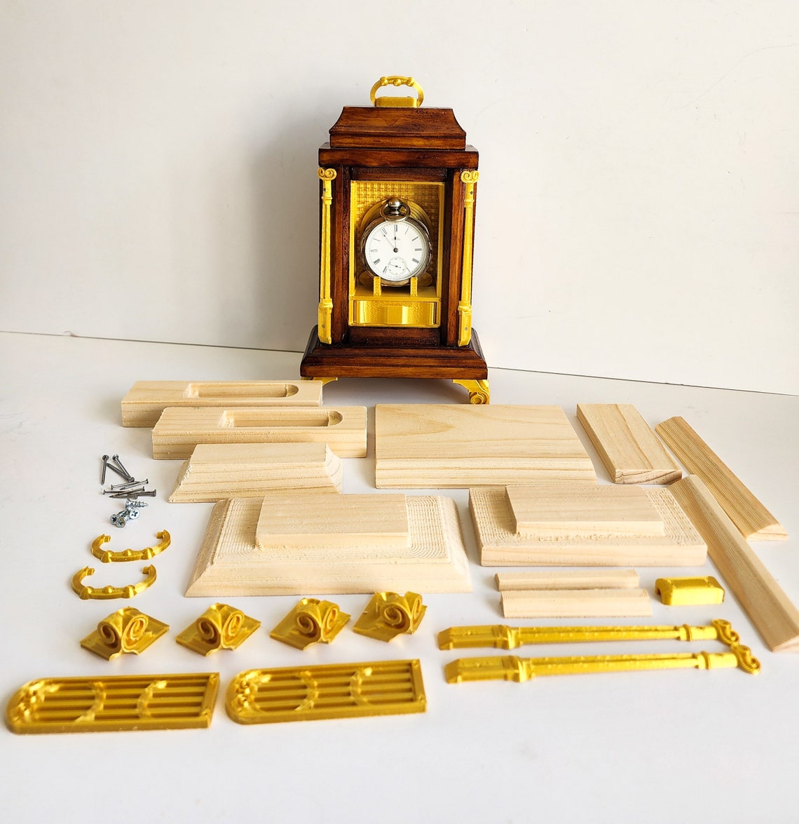 Pocket Watch Display, Modular, DIY Kit, Collectible. Model Bracket ...