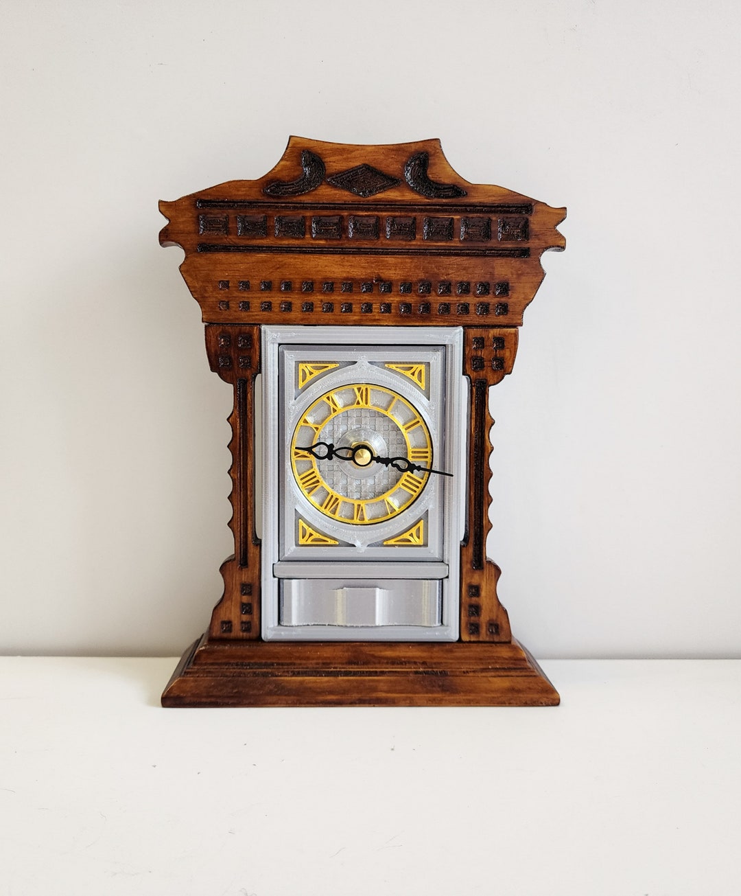 Novelty Clock, Modular, DIY Kit, Collectible. Model Gingerbread Clock ...