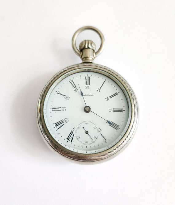 Antique Serviced Waltham 15 Jewel Pocket Watch. 1902 Etsy Sweden