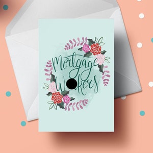 Hypotheekkaart, inhoud voor volwassenen, grappige verhuiskaart, onbeleefde verhuiskaart, grappige housewarming-kaart, onbeschofte housewarming-kaart