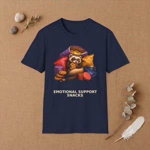 Ferret Snack T-Shirt | Emotional Support Snacks Tee