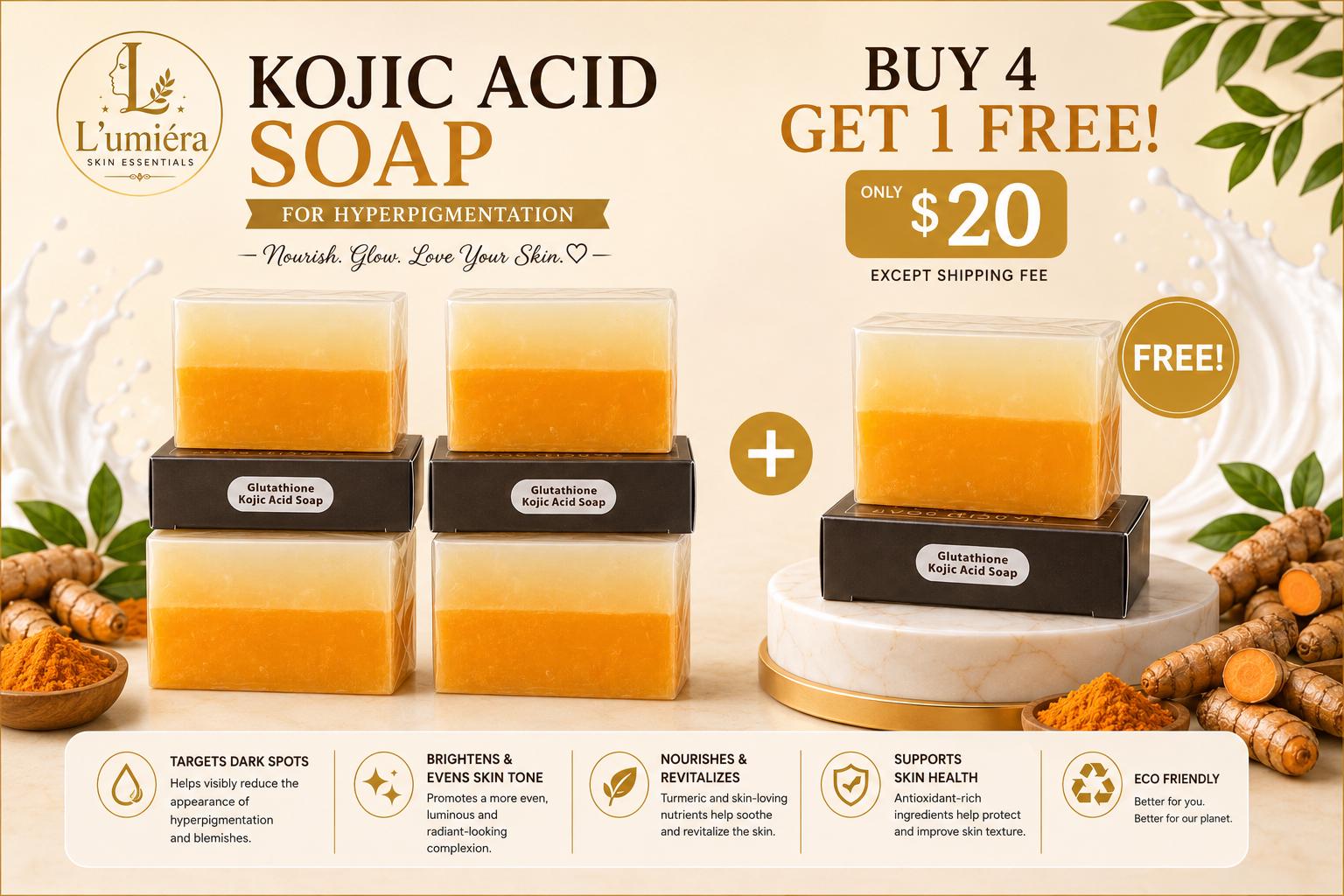 Kojic Glutathione Soap