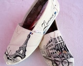 SALE*** 5.5 womens Paris Themed TOMS** Ready to ship!!!
