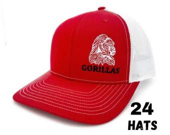 Custom Embroidered Richardson 112 Trucker Hat, Logo Snapback