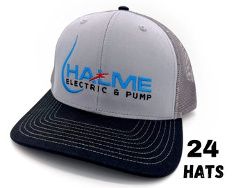 CUSTOM TRUCKER hat, Custom Logo Hat, Custom Embroidered Hat, Richardson 112 hat, Trucker Hat Men, Embroidered Hat, Snapback, Custom Hats