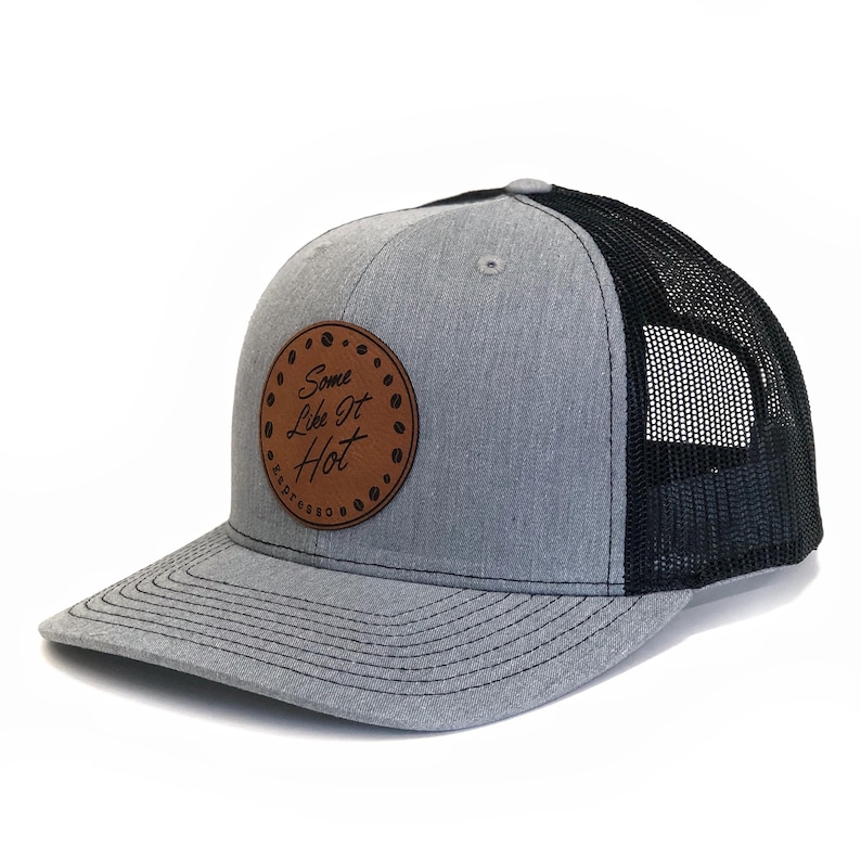 6 flex fit custom leather patch hats richardson hats logo  etsy 6 flex fit custom leather patch hats richardson hats logo  etsy