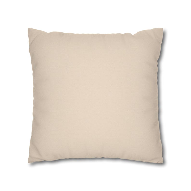 Solid Oatmeal Pillow Cover, Neutral Greige Linen Look Throw Pillow, French Country Taupe Cottage Cushion Cover image 17