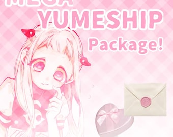 Paquete MEGA YUMESHIP / Caja de Cuidado de Personajes Comfort / Paquete de Autoenvío Escrito [Descarga Digital]