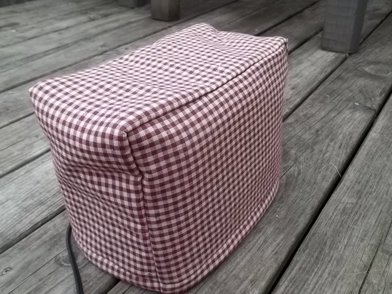 Star Toaster Cover Primitive Rustic Burgundy Cream CHoose Size Etsy