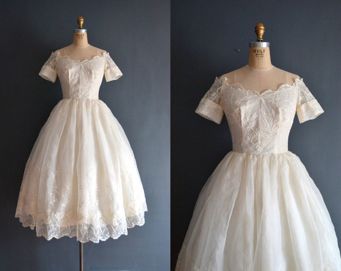 Margie / 50s Wedding Dress / Short Wedding Dress - Etsy