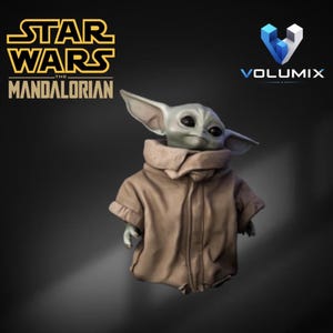 Grogu Stl file, STAR WARS figure (Baby Yoda)