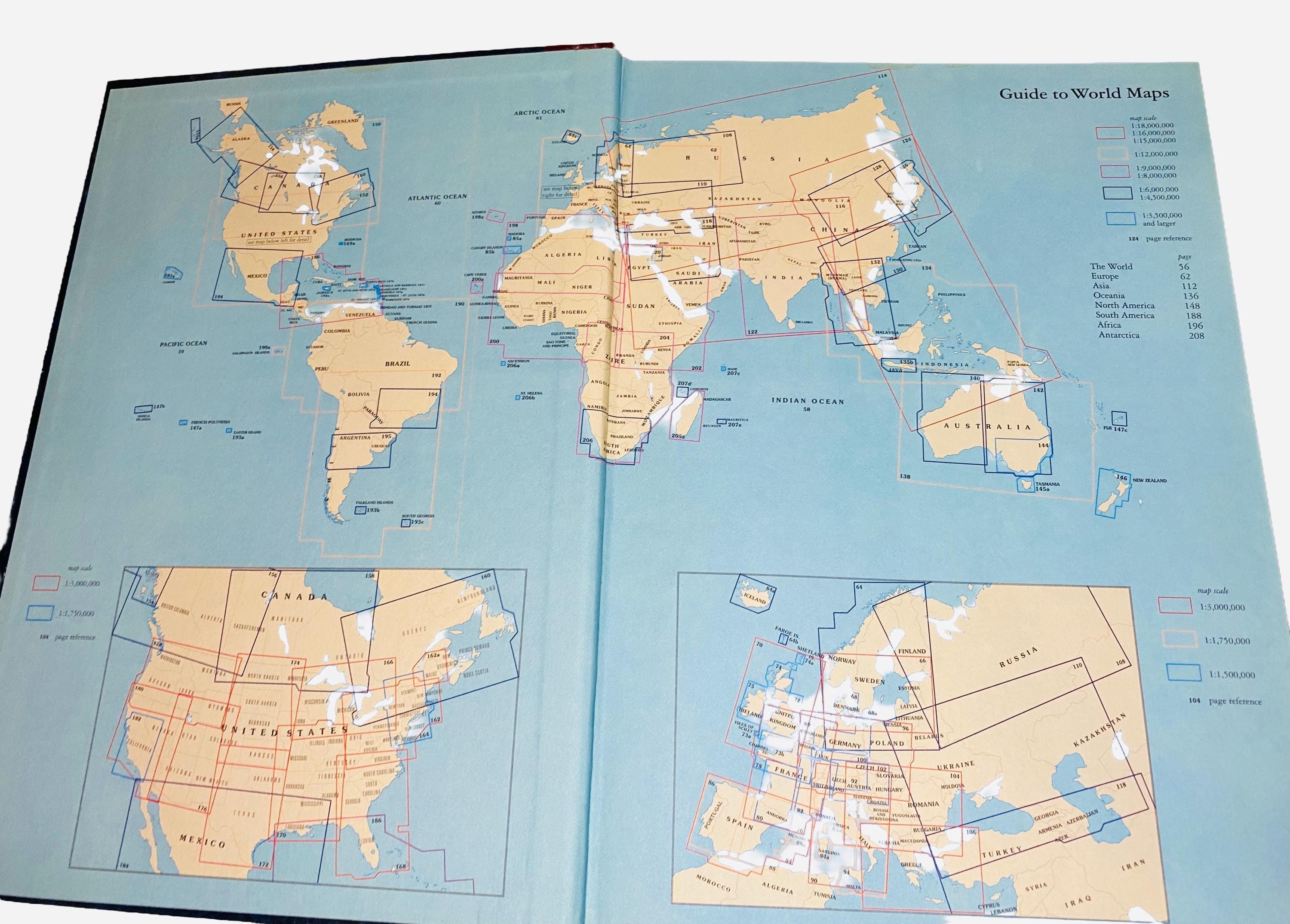 世界地図　OLD MAPS　Edition teNeues1990 90s World Map - Etsy