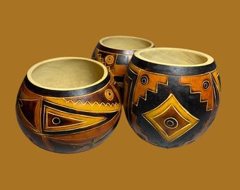 手描き漆瓢箪：蜜蝋塗り酒瓶 - Etsy 日本