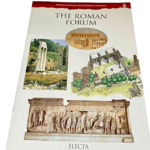 Vintage "The Roman Forum" Guidebook by Electa | Soprintendenza Archeologica di Roma