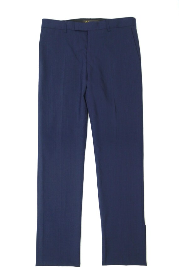 Louis Vuitton, Men's Navy Blue Louis Vuitton Dress Pants