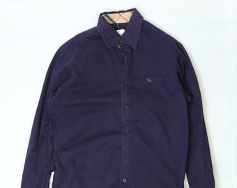 Men's Burberry Brit Cotton Shirt Size Small
