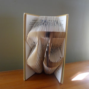 Pi Folded Book Art Math Pi Day March 14th Forever Never Ending Anniversary Gift for Math Teacher Mathematics image 1