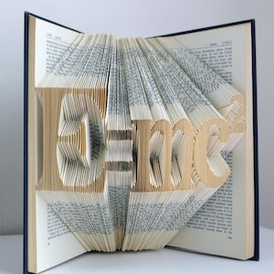 E=mc2 - Science Nerd Geek  Science Gift - Big Bang - Geek Gift - Scientist - Brainiac Geekery - Theory of Relativity Albert Einstein - Math