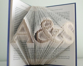 First Anniversary Gift for Him Boyfriend Husband - Paper Anniversary  Folded Book Art Gift - Gift for Him - Gift for Her - Best Selling Item