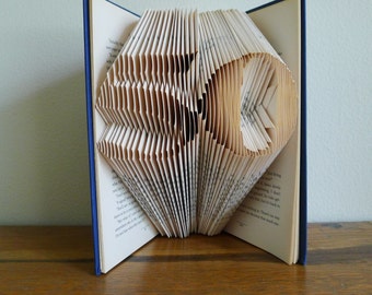 Table Numbers Wedding - 50th Birthday Gift - 50th Wedding Anniversary - Altered Book with Two digits -
