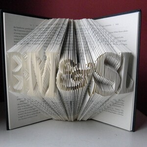 Gift for Boyfriend Anniversary Girlfriend - Paper Anniversary Gift - 1st First Wedding Anniversary - Gifts for Him / Her - Folded Book