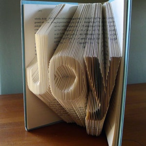 Joy - Home Decor - Holiday - Folded Book Art -  Decorative Arts - Inspirational - Book Sculpture - Unique Gift -