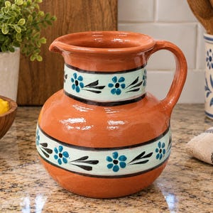 Mexico Clay Water Jug - Etsy