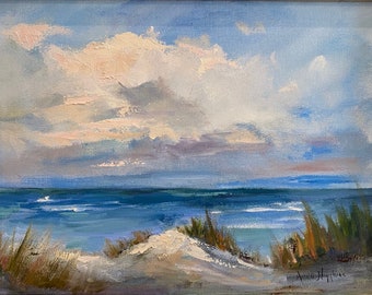 Morning Clouds: Original Oil Painting on Canvas