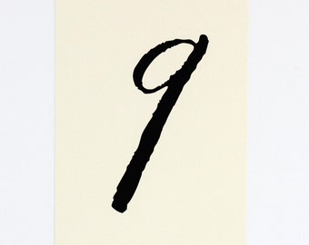 Wedding Table Numbers - Elegant and Sophisticated Table Numbers, unique Script Font, Intimate Romantic Timeless (Vivian Suite)