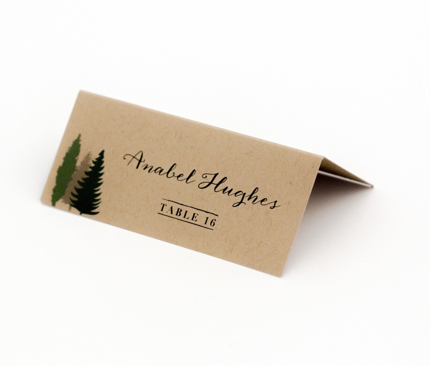 Escort Cards Place Cards Rustic Intimate Outdoorsy Wedding Etsy