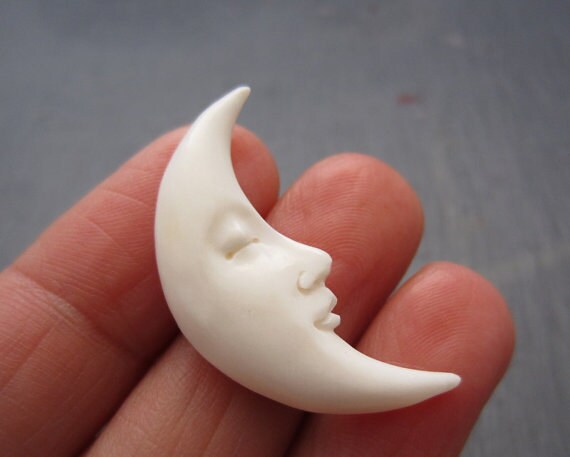 Carved Crescent Moon Carved Crescent Moon