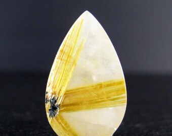 美しいティアドロップファセットゴールドルチルストーン B8986 - Etsy 日本