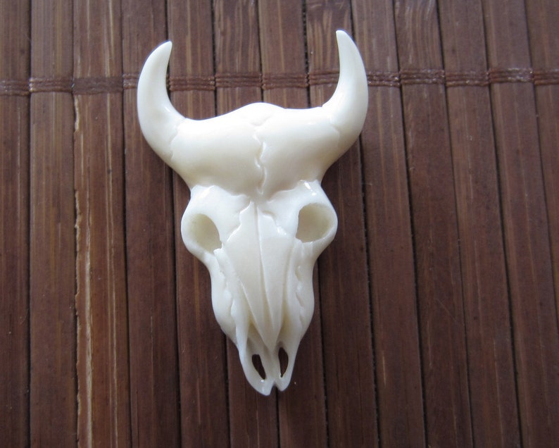 Amazing Bison Head Bone carving by Balinese master craftsmen | Etsy