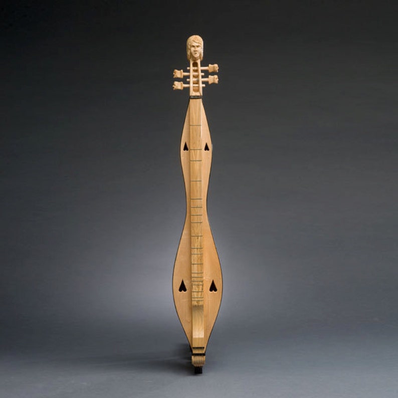 Mountain Dulcimer The White Lady Etsy