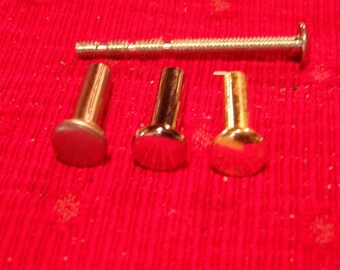 Brass Plated FOR GLASS KNOBS D2999 Bolt with Nut