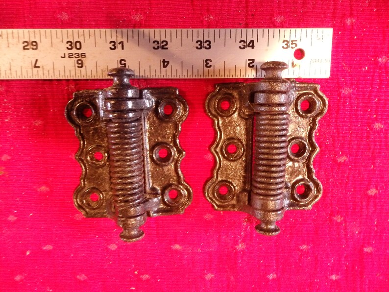 Spring Loaded Cast Iron Screen Door Hionges Etsy